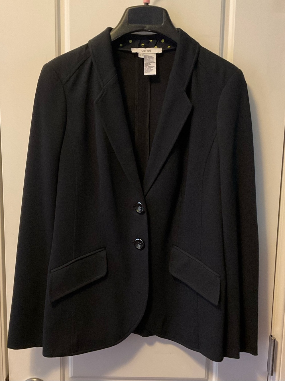 Per Se by Carlisle Black Blazer - 6